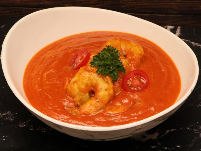 Shrimp Butter Masala.