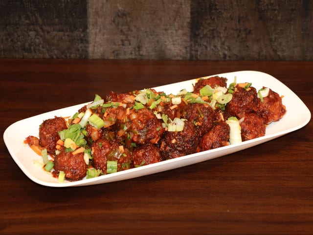 Veg Manchurian.