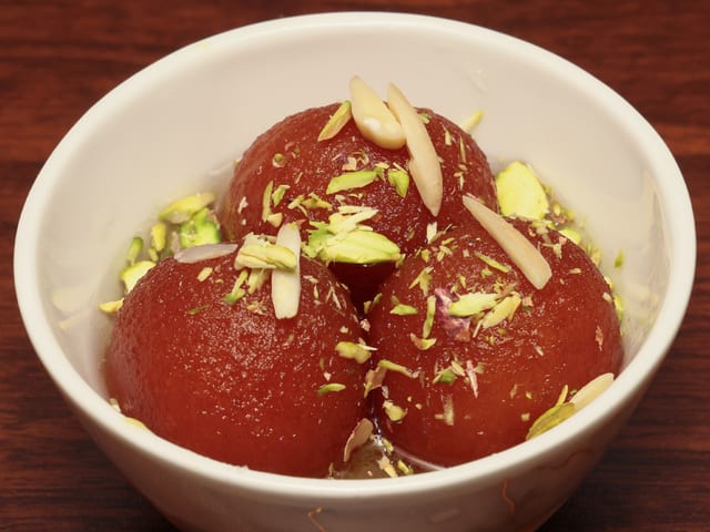 Gulab Jamun.