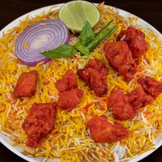 CHICKEN BONELESS BIRYANI