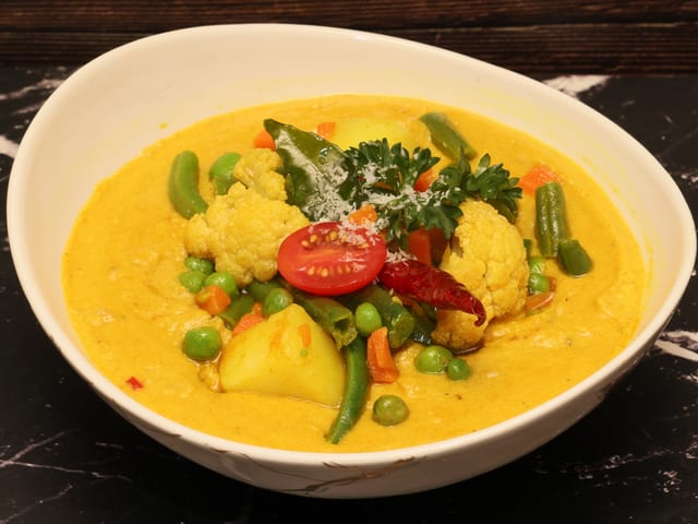Mixed Vegetable Kurma.