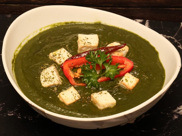 Saag Paneer.