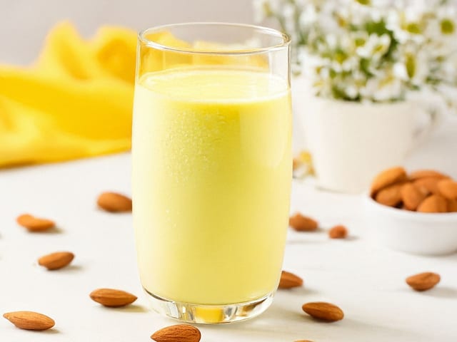 Badam Milk.