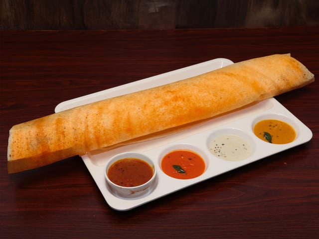 Chilli Onion Dosa.