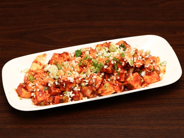 Paneer Manchurian.