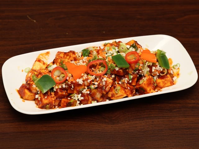 Chilli Paneer.