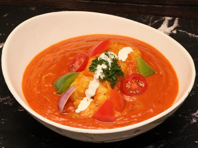 Shrimp Tikka Masala.