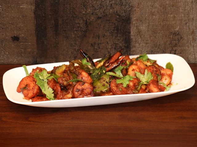 Shrimp Pepper Fry.